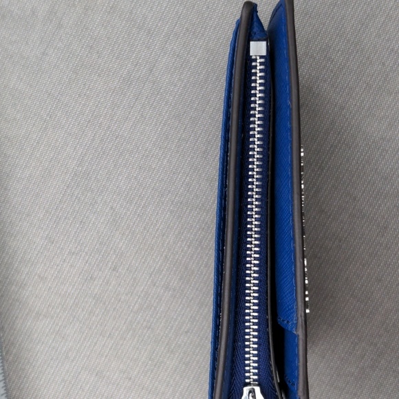 Michael Kors MD Studded TZ Satchel Handbag with Wallet Blue - Picture 4 of 12